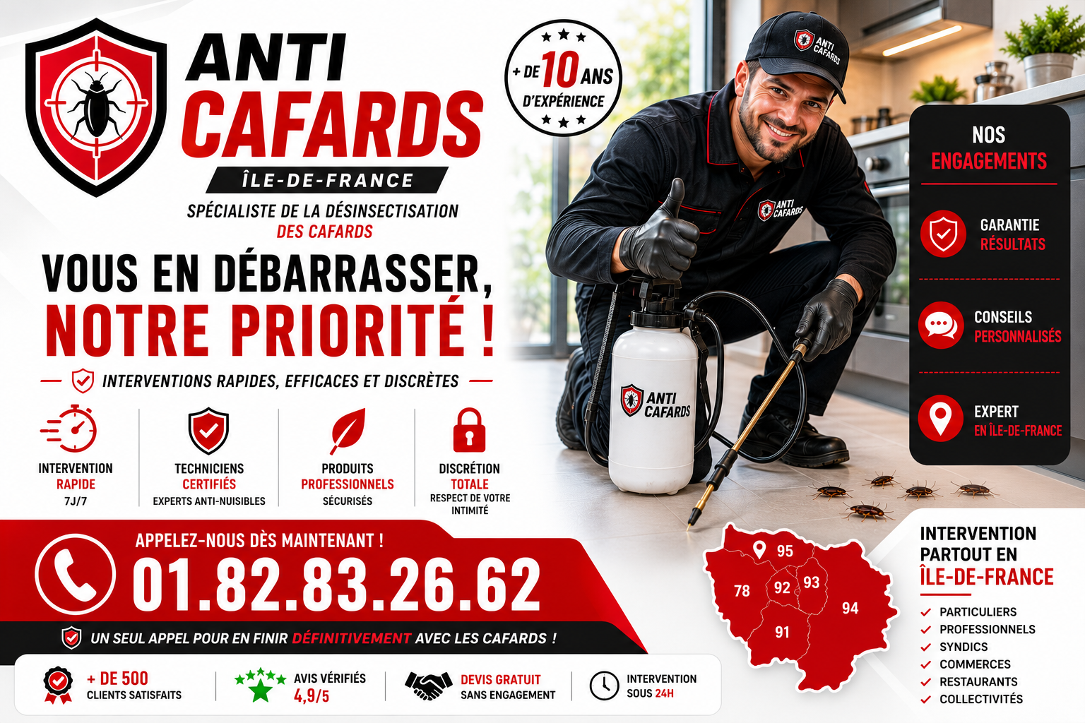 Cafards Montrouge